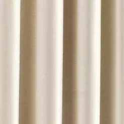 Kirklands Home Curtains & Drapes|Silky Wheat Blackout Curtain Panel, 95 in. Gold