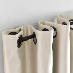 Kirklands Home Curtains & Drapes|Silky Wheat Blackout Curtain Panel, 95 in. Gold