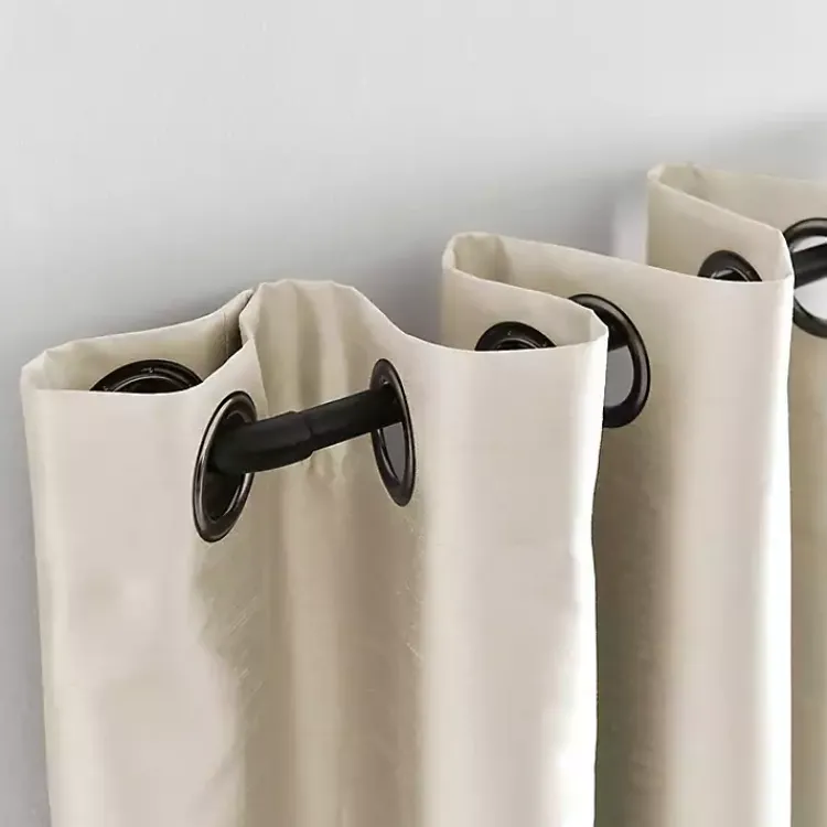 Kirklands Home Curtains & Drapes|Silky Wheat Blackout Curtain Panel, 95 in. Gold