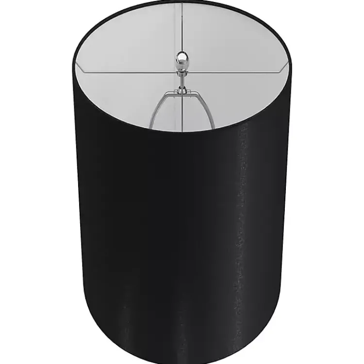 Kirklands Home Table Lamps|Silver and Tapered Table Lamps, Set of 2 Black