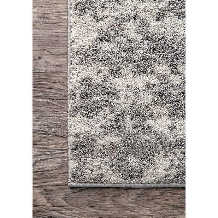 Kirklands Home Area Rugs|Silver Deena Abstract Area Rug, 7x9