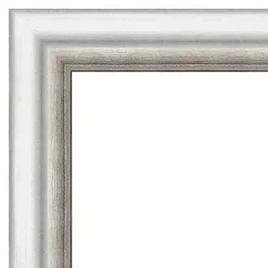Kirklands Home Decorative Mirrors|Silver Embossed Frame Wall Mirror