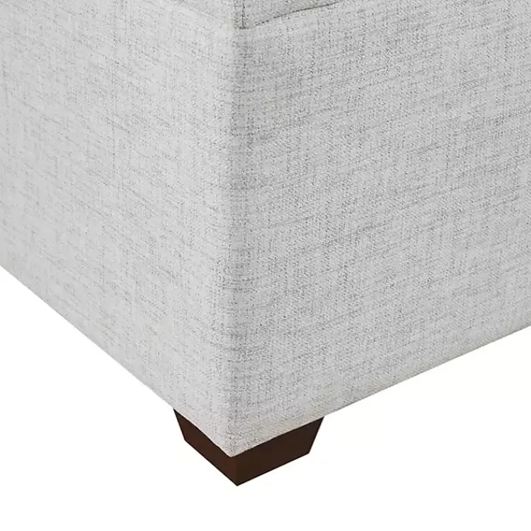 Kirklands Home Sofas & Loveseats|Silver Modular Armless Accent Chair Gray