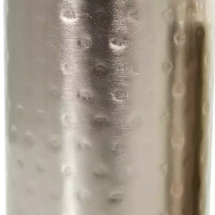 Clearance Hammered Metal Candle Holders, Set of 3 Candle Holders