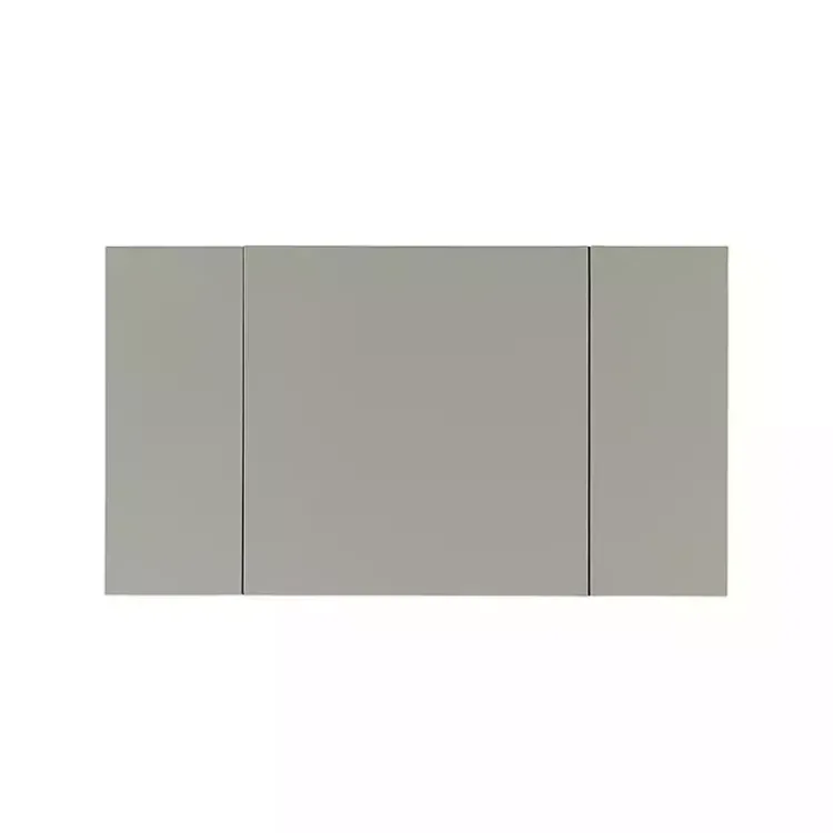 Kirklands Home Dressers & Chests|Silver Harper Flip-Top 2-pc. Vanity Set Gray