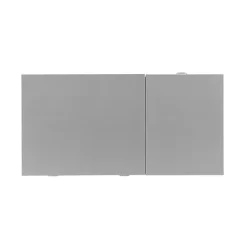 Kirklands Home Dressers & Chests|Silver Lattice Ella 2-pc. Vanity Set Gray