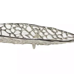 Sale Metal Leaf Trays, Set of 2 Decorative Trays