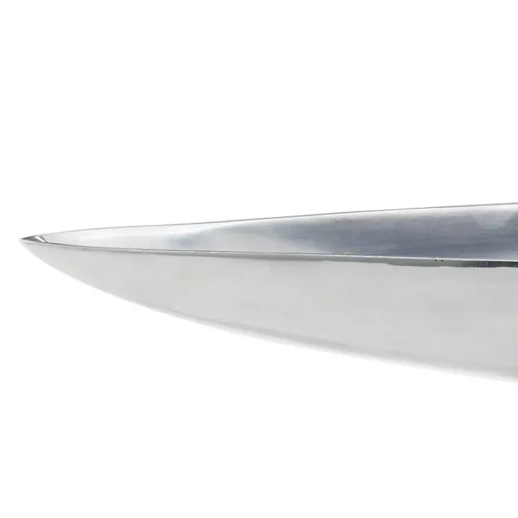 Metallic Canoe Tray Decorative Trays