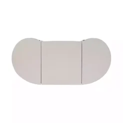 Kirklands Home Dressers & Chests|Silver Paloma Flip-Top 2-pc. Vanity Set Gray