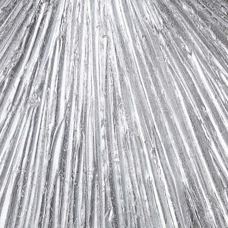 Kirklands Home Canvas Art|Sunburst Dimensional Resin Wall Art Silver