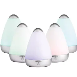 Discount Silver Ultrasonic Essential Oil Diffuser Home Fragrance