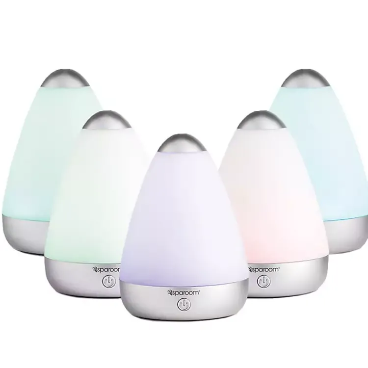 Discount Silver Ultrasonic Essential Oil Diffuser Home Fragrance