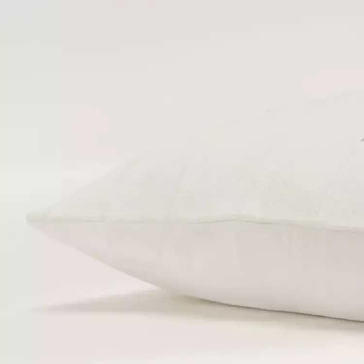 Best Silver Woven Lines Throw Pillow Pillows