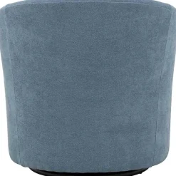 Kirklands Home Accent Chairs|Sky Chloe Swivel Accent Chair Blue