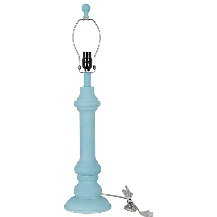 Kirklands Home Table Lamps|Sky Blue Coastal Ariel Table Lamps, Set of 2