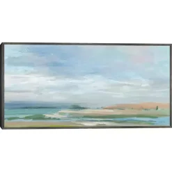Kirklands Home Canvas Art|Sky From The Bay Framed Canvas Art Print Multi