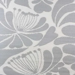 Kirklands Home Outdoor Rugs|Slate Floral Outdoor Area Rug, 4x6