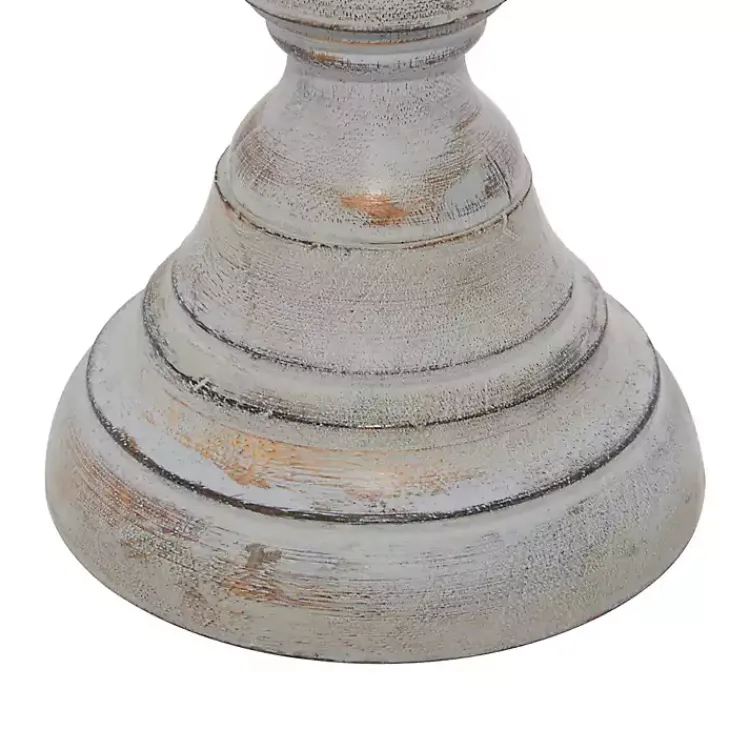 Sale Slate Rustic Mango Wood 3-pc. Candle Holder Set Candle Holders