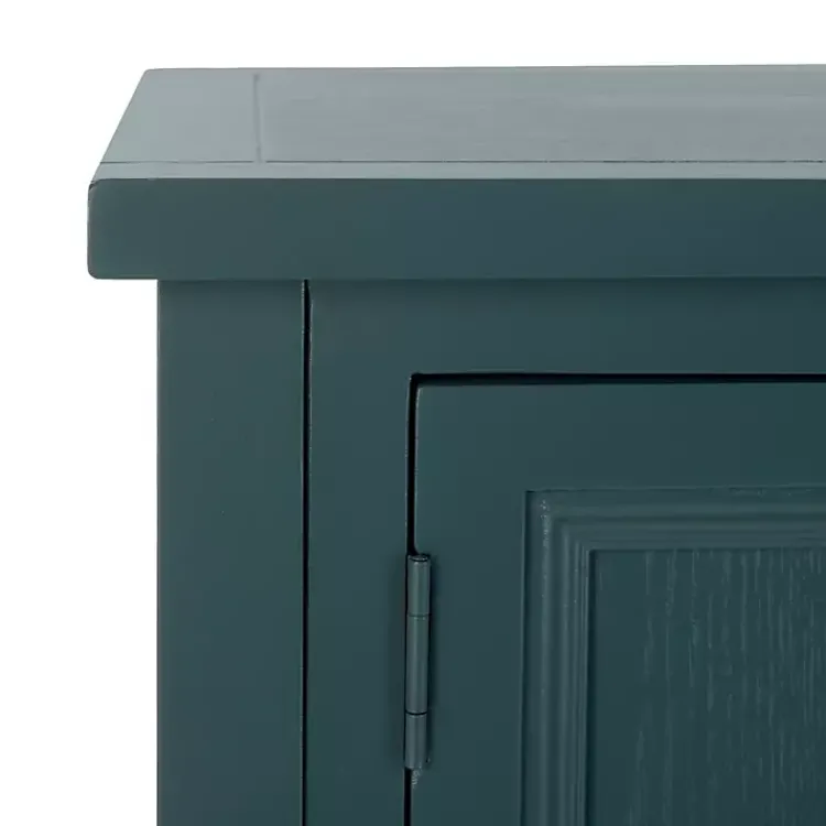 Kirklands Home Cabinets & Sideboards|Slate Teal 4-Drawer Charlotte Sideboard Blue