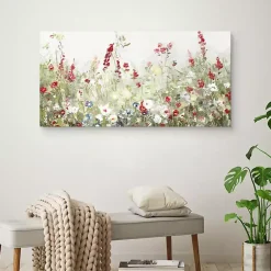 Kirklands Home Canvas Art|Sleepy Spring Meadow Canvas Art Print