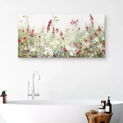 Kirklands Home Canvas Art|Sleepy Spring Meadow Canvas Art Print