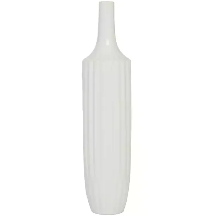 New Slender Curtain Ribbed Vase Vases