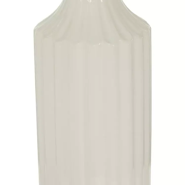 New Slender Curtain Ribbed Vase Vases