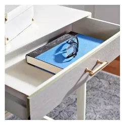 Kirklands Home Entryway Furniture|Sloane Four-Drawer Console Table White