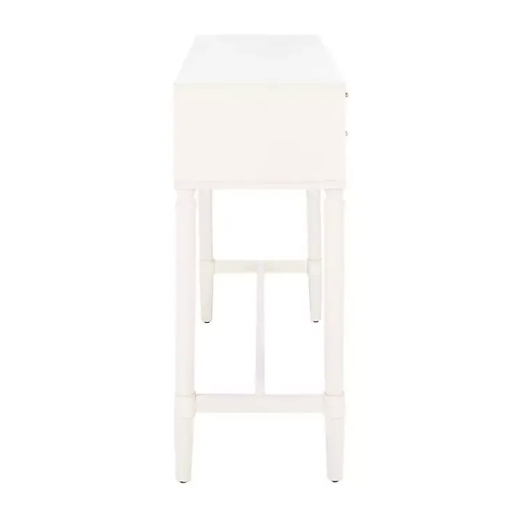 Kirklands Home Entryway Furniture|Sloane Four-Drawer Console Table White