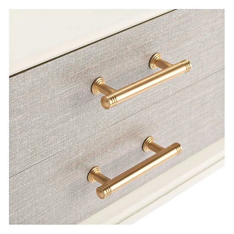 Kirklands Home Entryway Furniture|Sloane Four-Drawer Console Table White