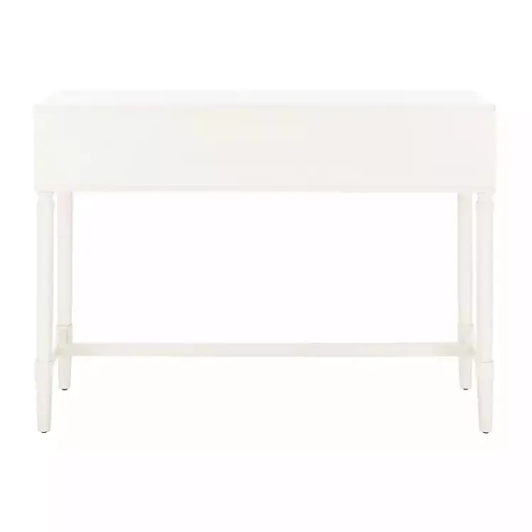 Kirklands Home Entryway Furniture|Sloane Four-Drawer Console Table White