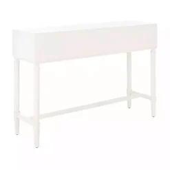 Kirklands Home Entryway Furniture|Sloane Four-Drawer Console Table White