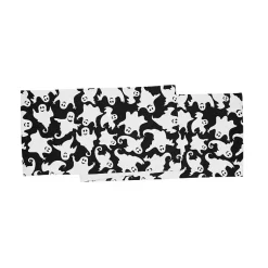 Clearance Smiling Ghost Halloween Table Runner Halloween