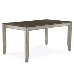 Kirklands Home Dining Sets|Smoked Alabaster and Honey Wood 7-pc. Dining Set