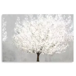 Kirklands Home Canvas Art|Snow Kissed Blossoms Giclee Canvas Art Print