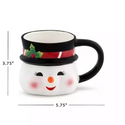 Kirklands Home Glassware & Drinkware|Snowman Christmas Mug