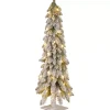 Hot Snowy Downswept Pre-Lit Alpline Tree, 48 in. Christmas Trees