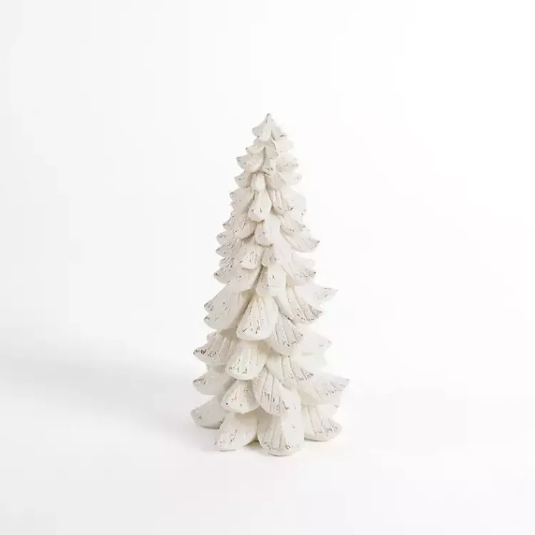 Online Snowy Tiered Christmas Tree, 14 in. Christmas Decorations