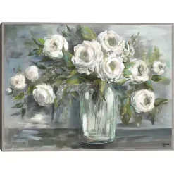Kirklands Home Framed Art|Soft Blooms Still Life Framed Wall Art