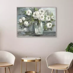 Kirklands Home Framed Art|Soft Blooms Still Life Framed Wall Art