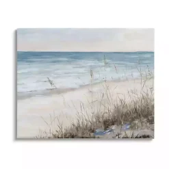 Kirklands Home Canvas Art|Soft Beach Canvas Art Print, 40x30 Blue
