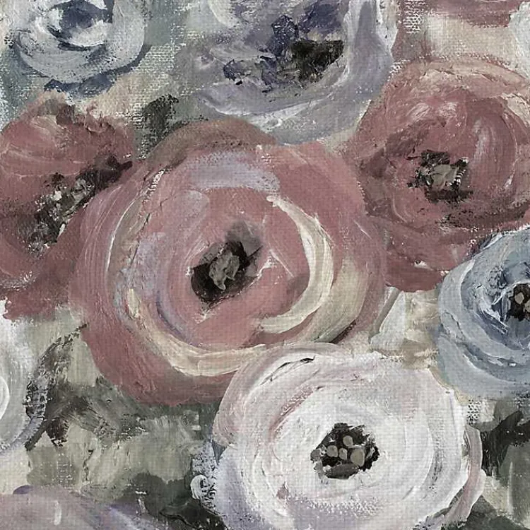 Kirklands Home Canvas Art|Soft Bottles and Blooms Canvas Art Print