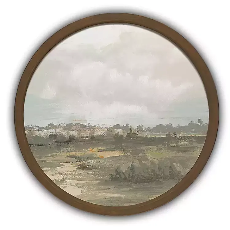 Kirklands Home Framed Art|Soft Calming Landscape Framed Art Print