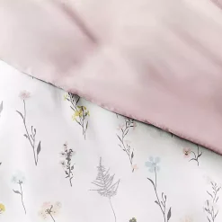 Kirklands Home Duvets|Soft Floral Reversible 3-pc. Queen Duvet Cover Set