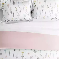 Kirklands Home Duvets|Soft Floral Reversible 3-pc. Queen Duvet Cover Set