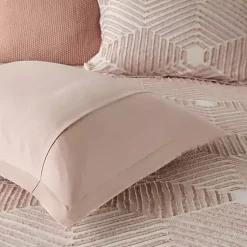 Kirklands Home Comforters|Soft Pink Tufted King 3-pc. Comforter Set