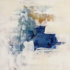 Kirklands Home Canvas Art|Soft Teal Waves I & II Canvas Art Prints, Set of 2