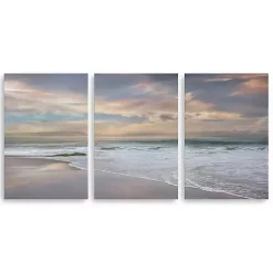 Kirklands Home Canvas Art|Soft Twilight Canvas Art Prints, 32x48, Set of 3 Multi
