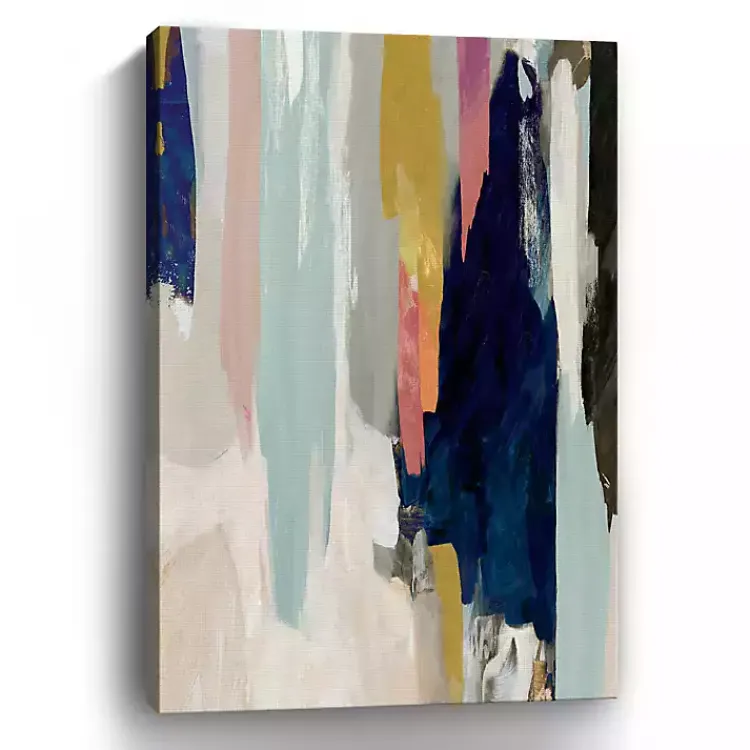 Kirklands Home Canvas Art|Somber Abstract Canvas Art Print