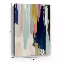 Kirklands Home Canvas Art|Somber Abstract Canvas Art Print